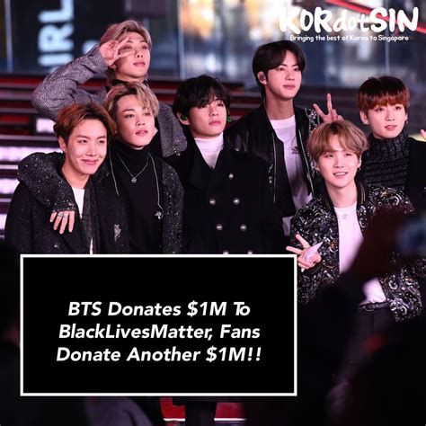 bts donation list|16 Things A.R.M.Y Did For BTS That’ll Make You Proud.